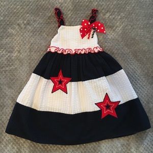 Memorial/Independence Day Girls Dress -Size 3T